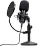 Trust Gaming Micrófono Streaming Gaming GXT 269 Emita II 25769 USB Negro con Soporte de Mesa, Filtros y Cable